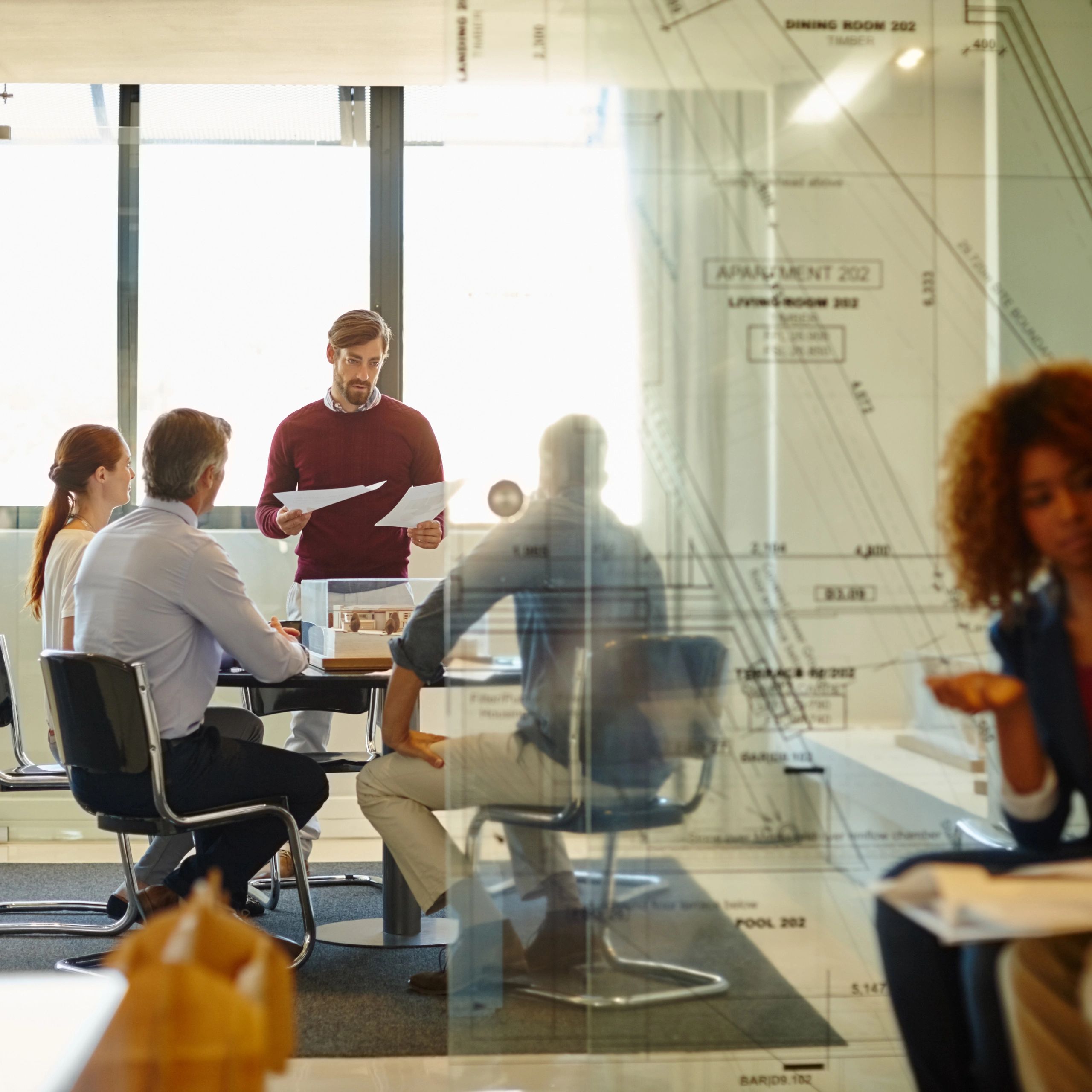 Client representative portrait placeholder image